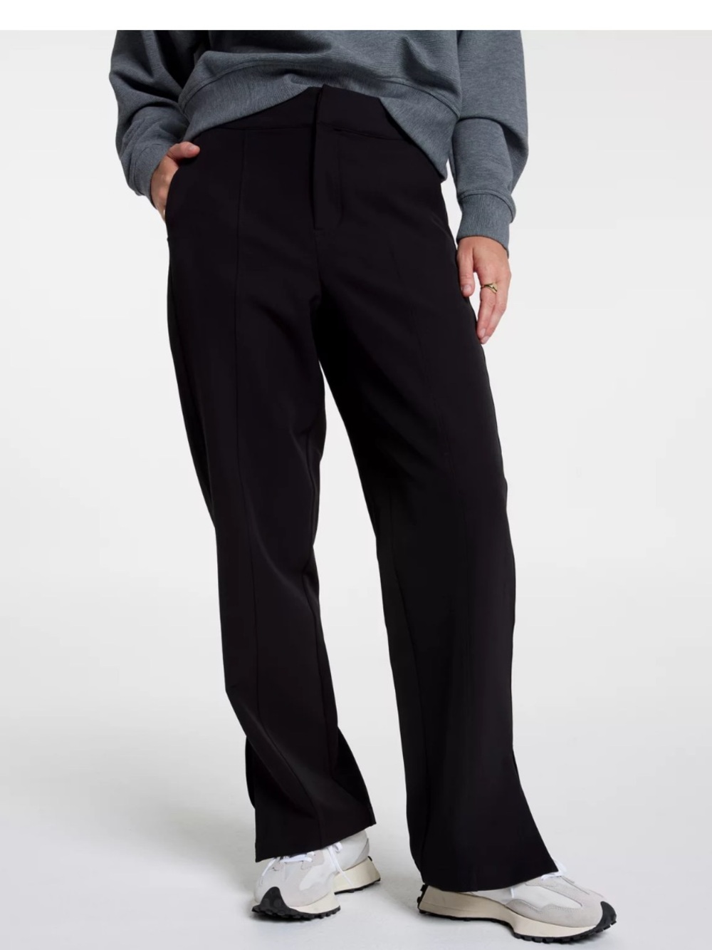 CALIA Women's Effortless Crepe Pintuck Pant Medium